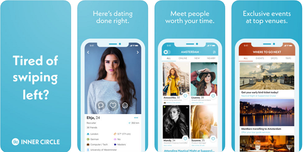 The Inner Circle dating app - Fine Dating app review